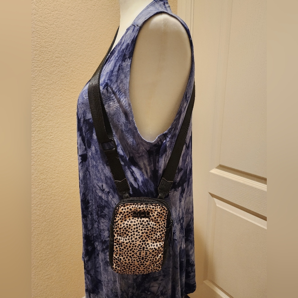 Leopard Print Crossbody Bag